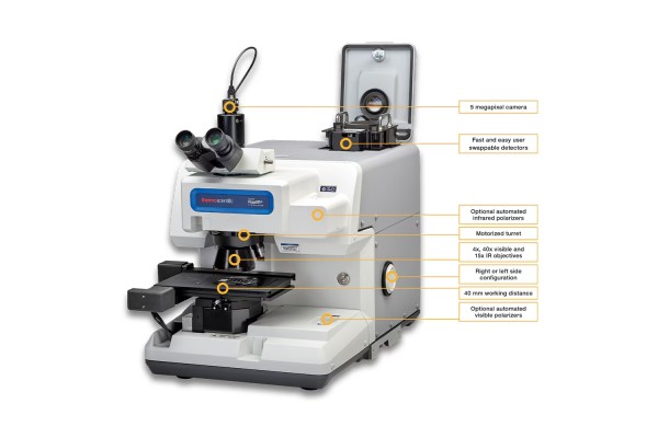  Microscópio FTIR Nicolet RaptIR+