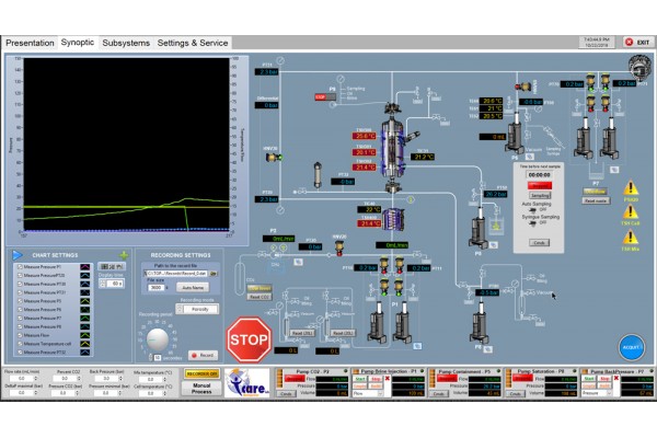 Simulador de injeção e sequestro de CO2