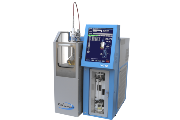 Teste de Destilação Atmosférica de Combustíveis e Solventes - VD10 